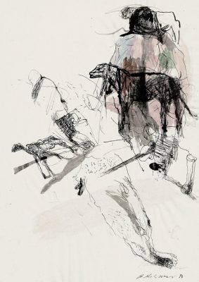 Aquarell, Feder, Tusche, 1983, 29,5x21 cm