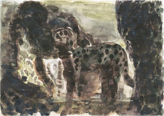 20x28,8 cm Aquarell