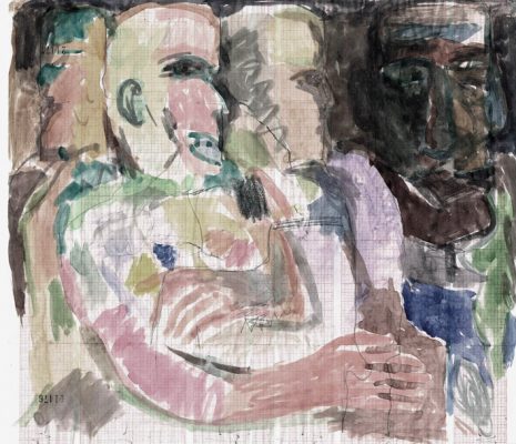 25,4x29,5 cm, Aquarell