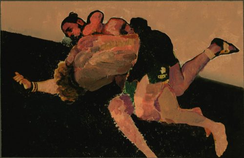 5 Tafeln 4, 21x30 cm Acryl auf MDF Platte