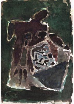 Aquarell 1983, 21x15 cm
