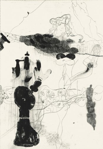 Blatt 41, Tusche-Papier, 30,8x21cm