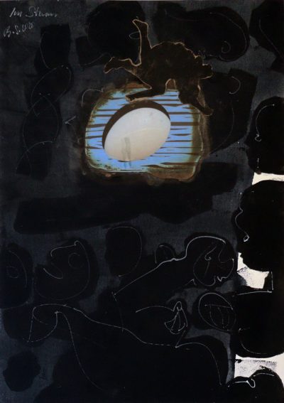 Im Sturm, 2020, 59 x 79 cm, 2020-2021