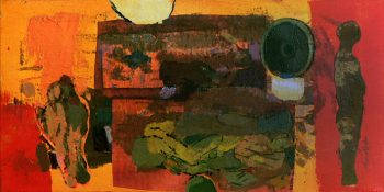 Kleiner Schlafsaal, 2016, 30x60 cm