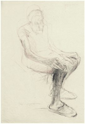 Meine Mutter, 43x34 cm 1984