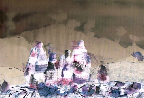 Nicht mehr weiter, 2017, 41,5x29,2 cm