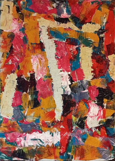 Schälung, 70x50 cm, 2023