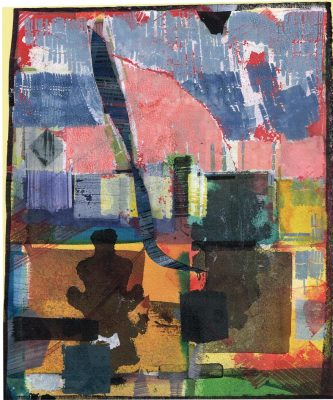 OT, Acryl auf Papier, 42x30 cm,2008