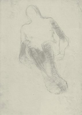 Studie männlicher Akt 1983