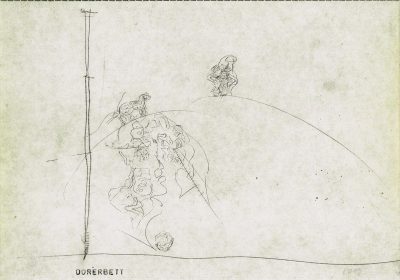 Walpurgis, Faser, Tusche-Papier, 21x29,5 cm, 2009Zeichnung-auf-Papier-2009 21x29,5-cm