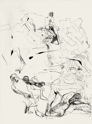 Zeichnung-Feder, 1984, 42x35 cm